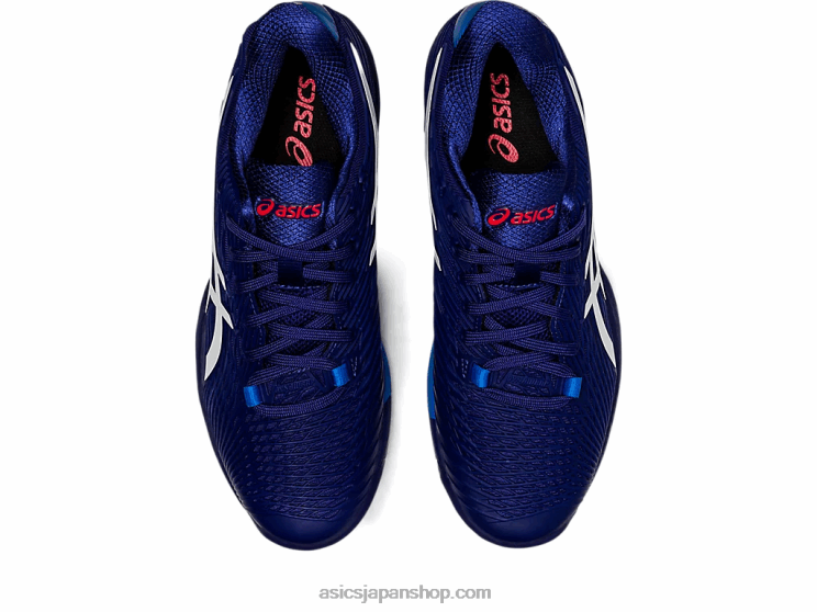 ソリューションスピードff2 L20V1151Asics ダイブブルー/ホワイト