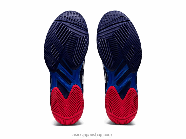 ソリューションスピードff2 L20V1151Asics ダイブブルー/ホワイト