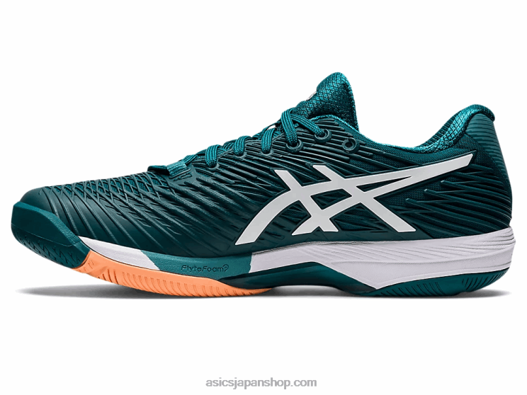 ソリューションスピードff2 L20V1164Asics ベルベットパイン/ホワイト
