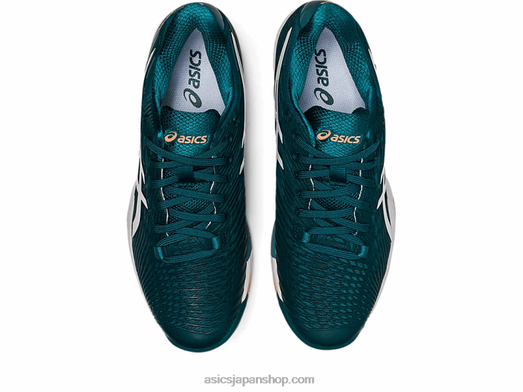 ソリューションスピードff2 L20V1164Asics ベルベットパイン/ホワイト