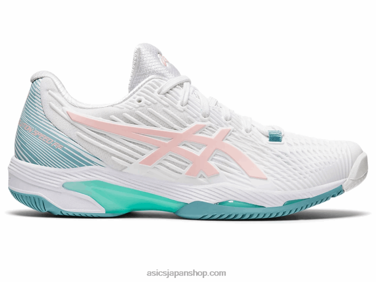 ソリューションスピードff2 L20V3168Asics ホワイト/フロストローズ