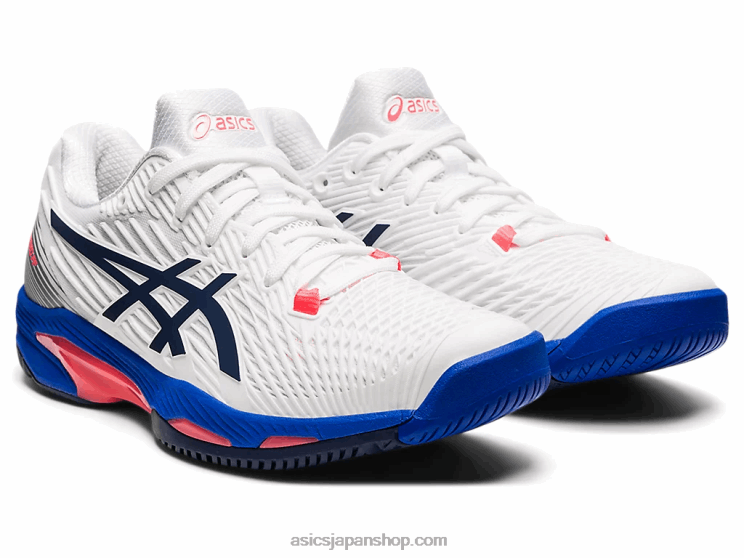 ソリューションスピードff2 L20V3510Asics ホワイト/ピーコート
