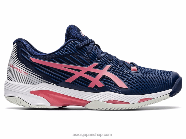 ソリューションスピードff2 L20V3654Asics ピーコート/スモーキーローズ