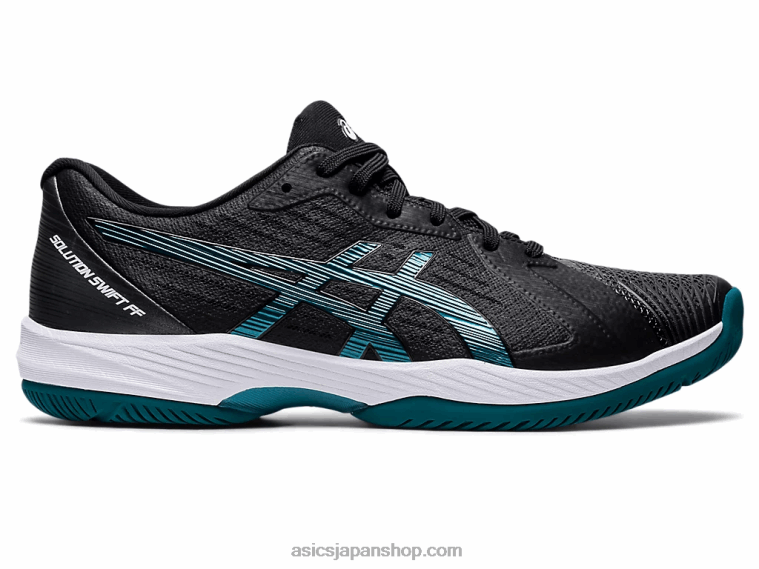 解決迅速なff L20V1123 Asicsブラック/ミスティパイン