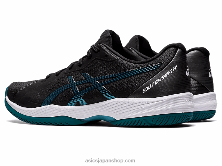 解決迅速なff L20V1123 Asicsブラック/ミスティパイン