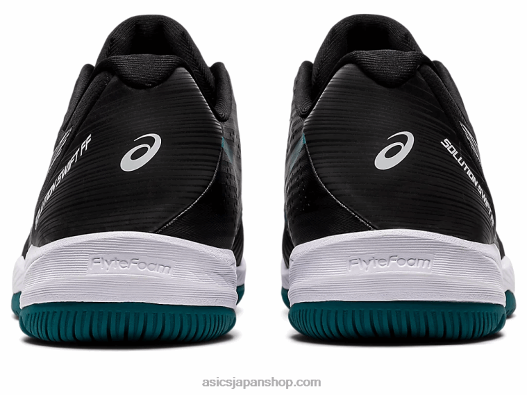 解決迅速なff L20V1123 Asicsブラック/ミスティパイン