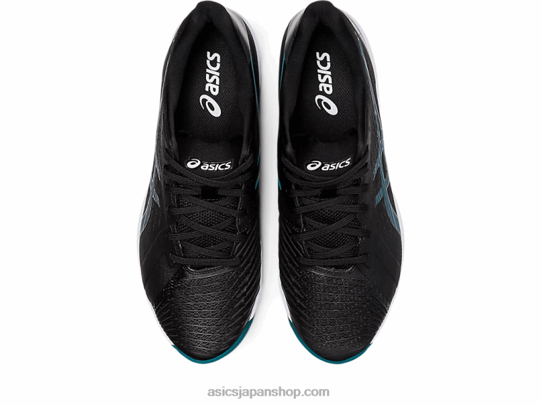 解決迅速なff L20V1123 Asicsブラック/ミスティパイン