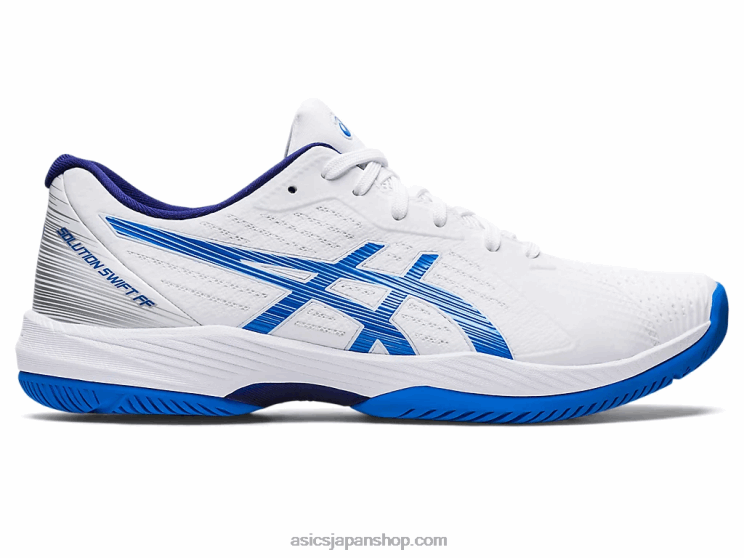 解決迅速なff L20V1130Asics ホワイト/エレクトリックブルー