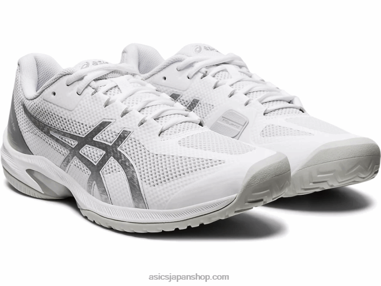 コートスピード ff L20V2009Asics ホワイト/ピュアシルバー