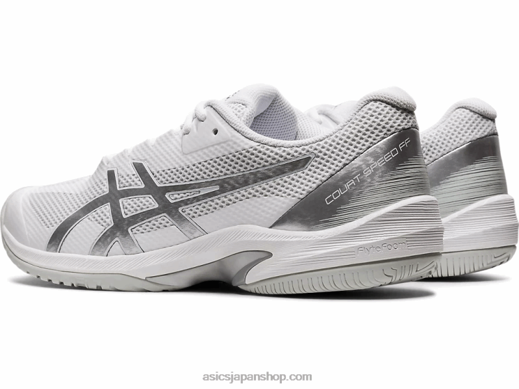 コートスピード ff L20V2009Asics ホワイト/ピュアシルバー