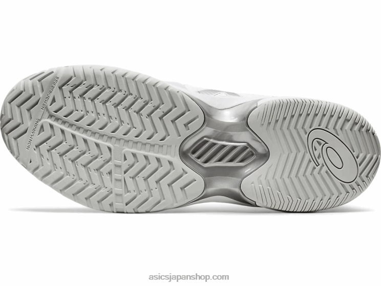 コートスピード ff L20V2009Asics ホワイト/ピュアシルバー