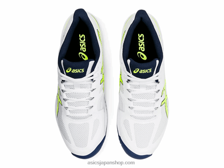コートスピード ff L20V2054Asics ホワイト/セーフティイエロー