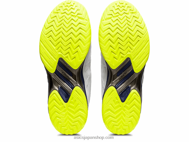 解決速度 ff L20V2068Asics ホワイト/ピーコート