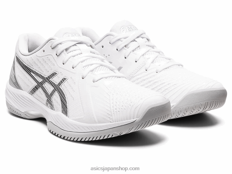 解決迅速なff L20V3432Asics ホワイト/ピュアシルバー