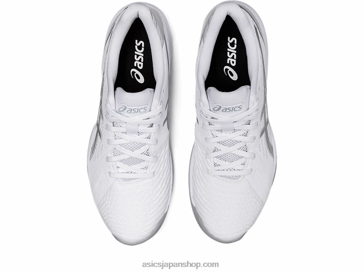 解決迅速なff L20V3432Asics ホワイト/ピュアシルバー