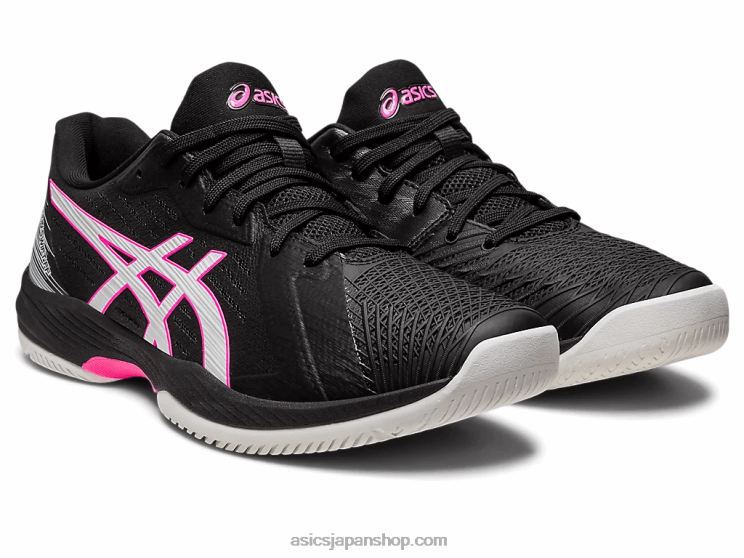 解決迅速なff L20V513Asics ブラック/ホットピンク