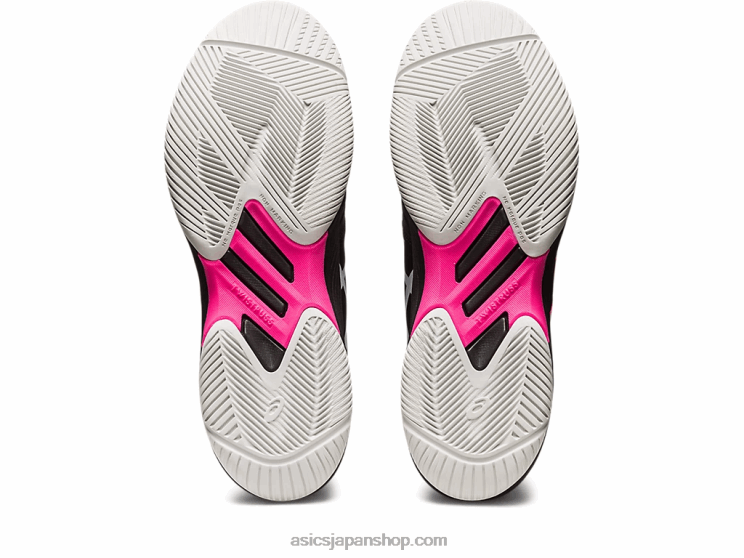 解決迅速なff L20V513Asics ブラック/ホットピンク