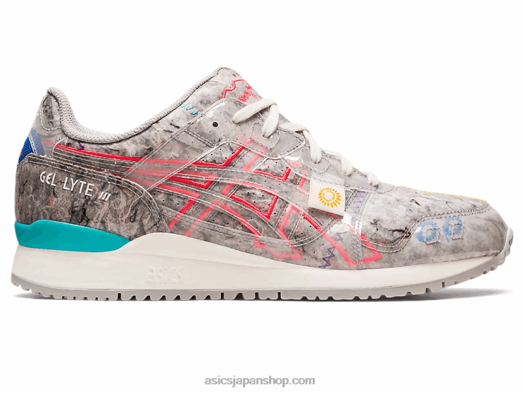 gel-lyte iii og リサイクルフェルト L20V212Asics オイスターグレー/ディーバピンク