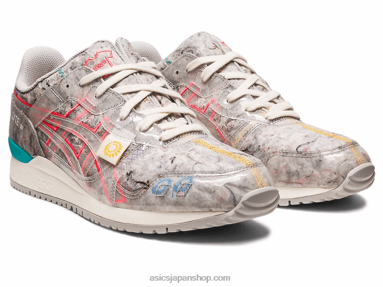 gel-lyte iii og リサイクルフェルト L20V212Asics オイスターグレー/ディーバピンク