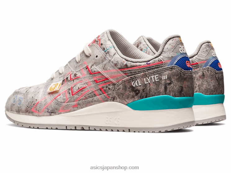 gel-lyte iii og リサイクルフェルト L20V212Asics オイスターグレー/ディーバピンク