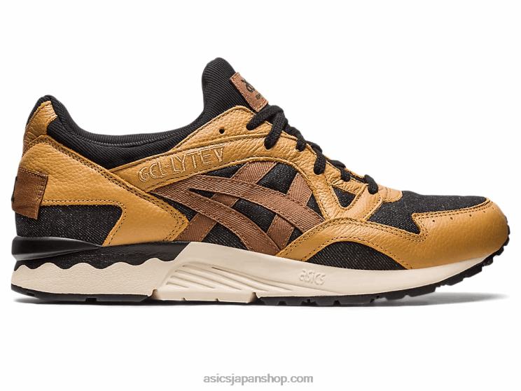 gel-lyte v モダンなパッチワーク L20V235Asics キャラバン/ブラック