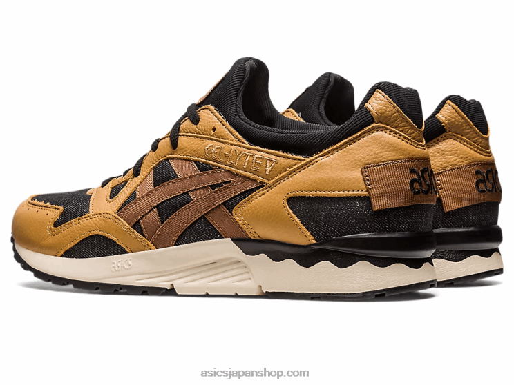 gel-lyte v モダンなパッチワーク L20V235Asics キャラバン/ブラック