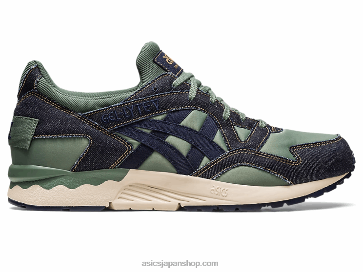 gel-lyte v モダンなパッチワーク L20V240Asics 真夜中/アイビー