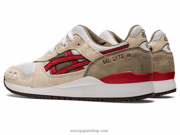 ゲルライト iii OG L20V1094Asics スモークグレー/レッドアラート