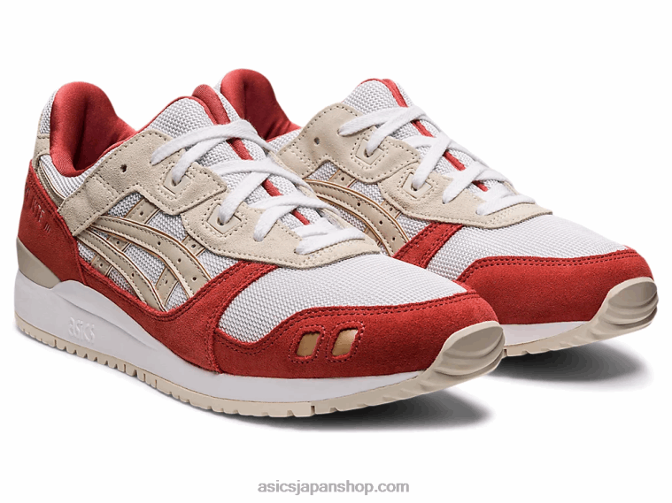 ゲルライト iii OG L20V1124 Asicsホワイト/スモークグレー