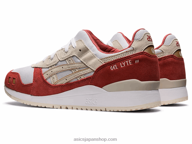 ゲルライト iii OG L20V1124 Asicsホワイト/スモークグレー