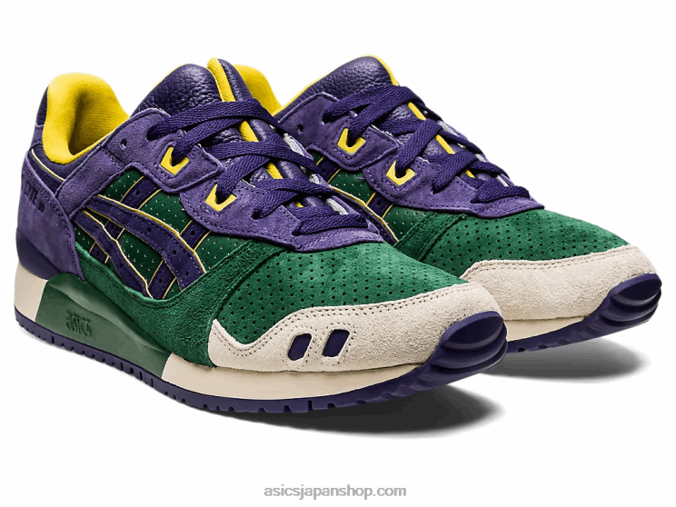 ゲルライト iii OG L20V1330Asics ハンターグリーン/パープルマット