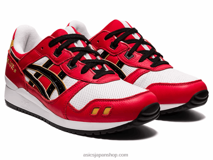 ゲルライト iii OG L20V1656Asics クラシックレッド/ブラック