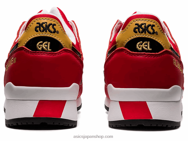 ゲルライト iii OG L20V1656Asics クラシックレッド/ブラック