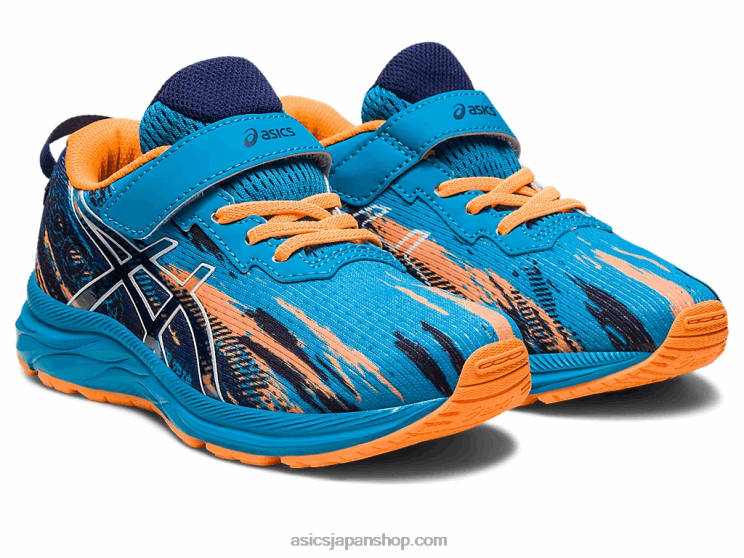 プレヌーサ トライ 13 プリスクール L20V4263Asics アイランドブルー/ホワイト