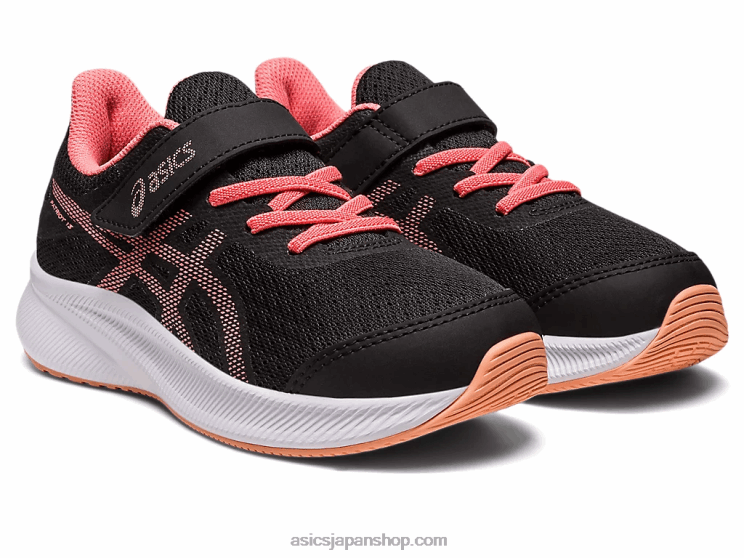 パトリオット 13 プリスクール L20V4305Asics ブラック/パパイヤ