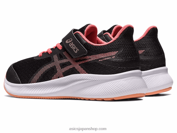 パトリオット 13 プリスクール L20V4305Asics ブラック/パパイヤ
