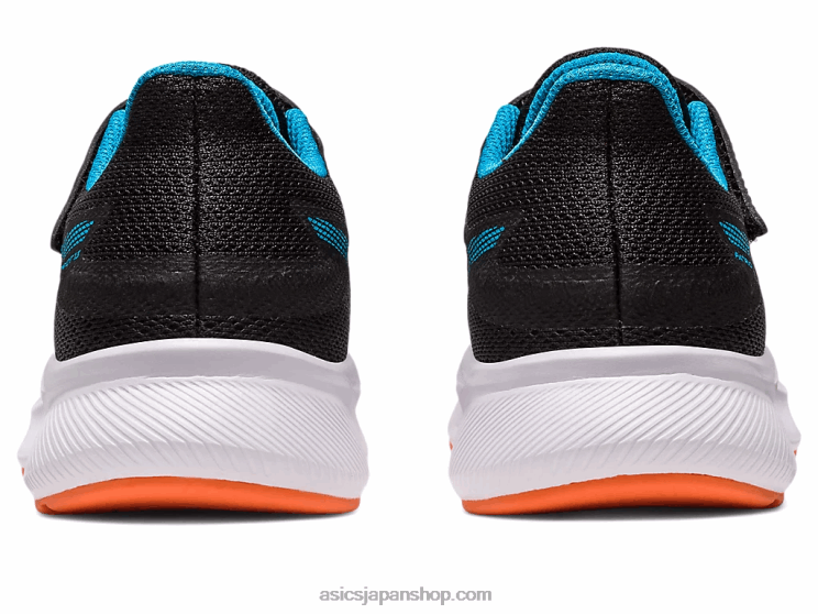パトリオット 13 プリスクール L20V4308Asics ブラック/アイランドブルー