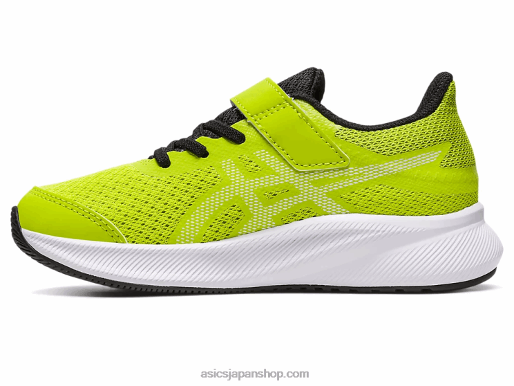 パトリオット 13 プリスクール L20V4311Asics ライムの皮/白