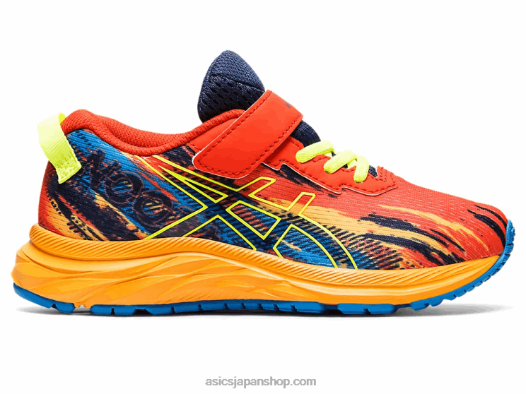 プレヌーサ トライ 13 プリスクール L20V4347Asics ミニトマト/セーフティイエロー