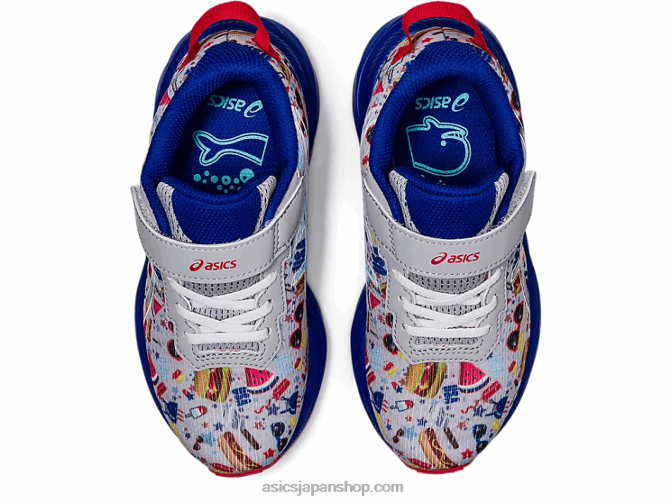 プレヌーサ トライ 13 プリスクール L20V4531Asics ピエモンテグレー/ホワイト