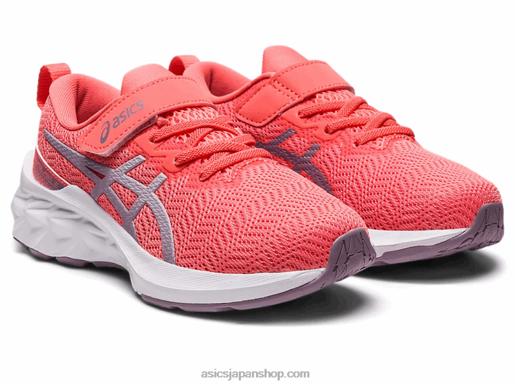 ノバブラスト 2 プリスクール L20V4290Asics パパイヤ/ダスクバイオレット