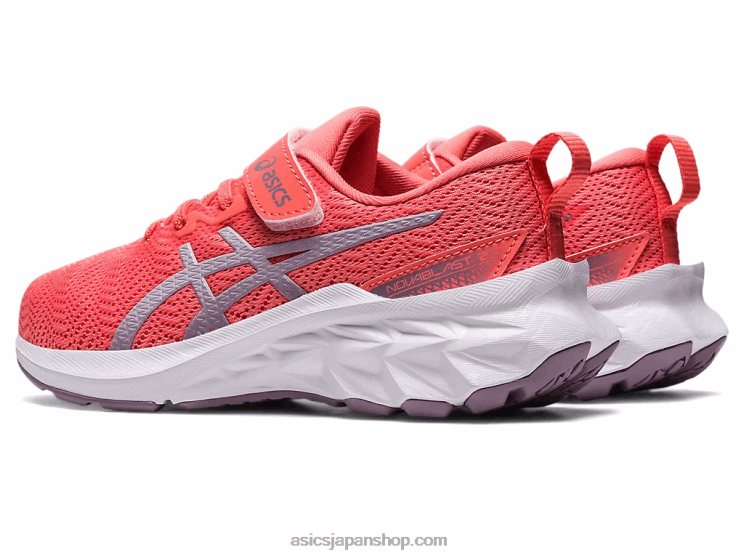 ノバブラスト 2 プリスクール L20V4290Asics パパイヤ/ダスクバイオレット