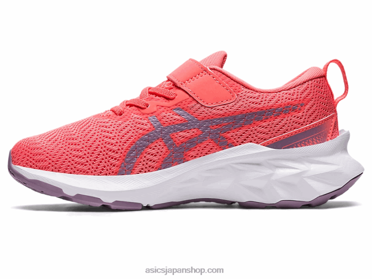 ノバブラスト 2 プリスクール L20V4290Asics パパイヤ/ダスクバイオレット
