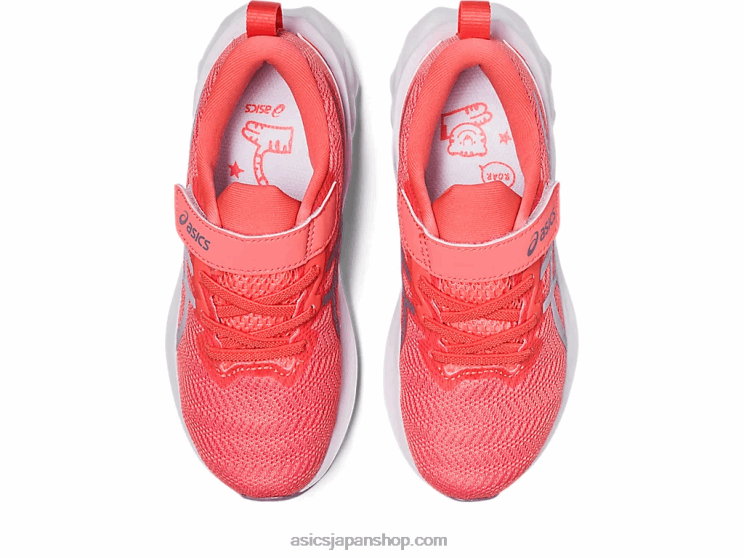 ノバブラスト 2 プリスクール L20V4290Asics パパイヤ/ダスクバイオレット