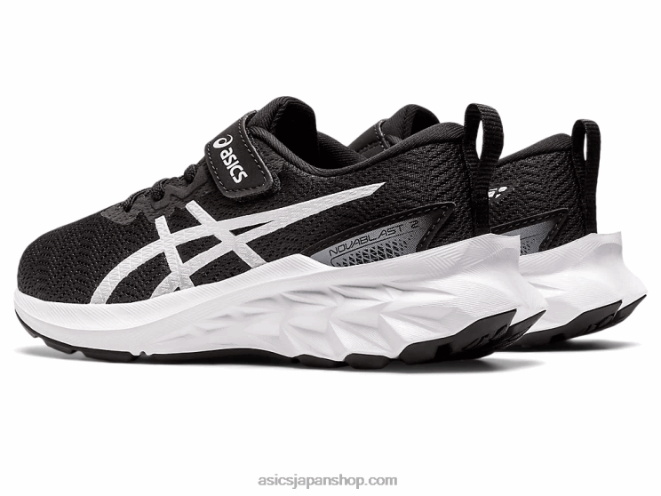 ノバブラスト 2 プリスクール L20V4417Asics 黒、白