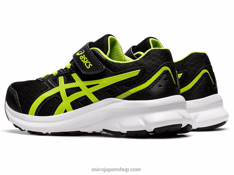 ジョルト 3 プリスクール L20V4529Asics ブラック/ハザードグリーン