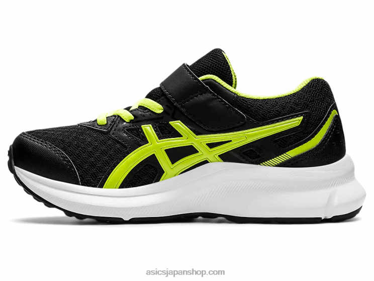 ジョルト 3 プリスクール L20V4529Asics ブラック/ハザードグリーン