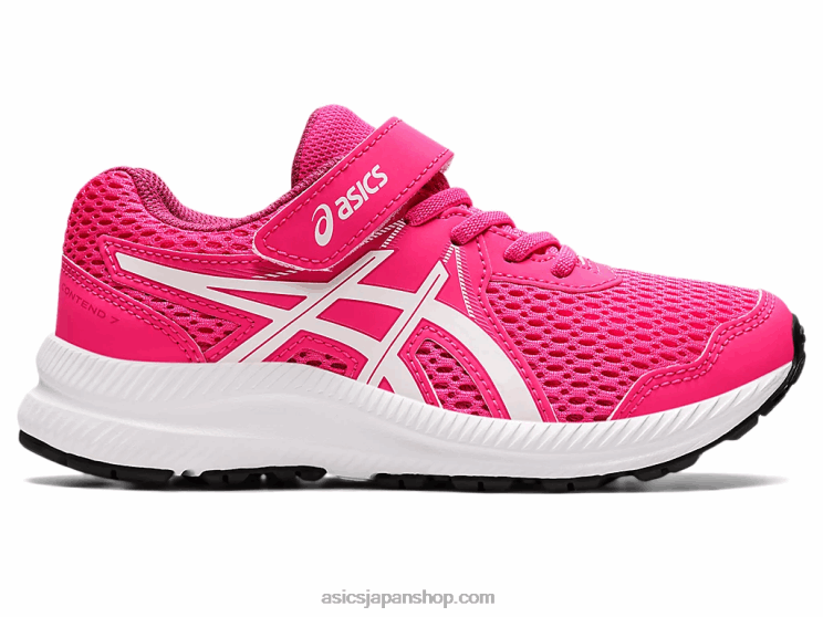 コンテスト 7 プリスクール L20V4467Asics ピンクグロ/ホワイト