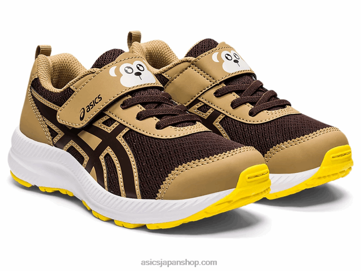 コンテスト 7 プリスクール L20V4482Asics コーヒー/コーヒー