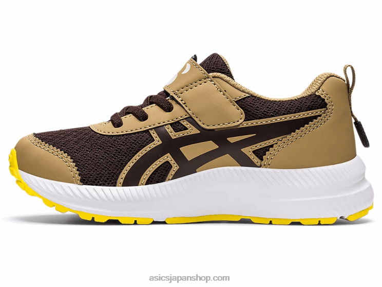 コンテスト 7 プリスクール L20V4482Asics コーヒー/コーヒー